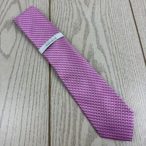 798 Perry Ellis Portfolio Men's Tie Haine Mini 650 Pink $55 Polyester